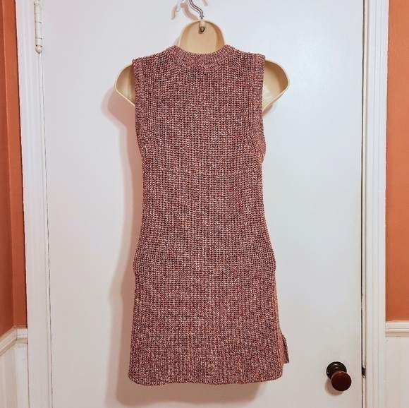 Ella Moss Multicolor Ribbed Knit Sleeveless Tank Medium - Picture 7 of 11